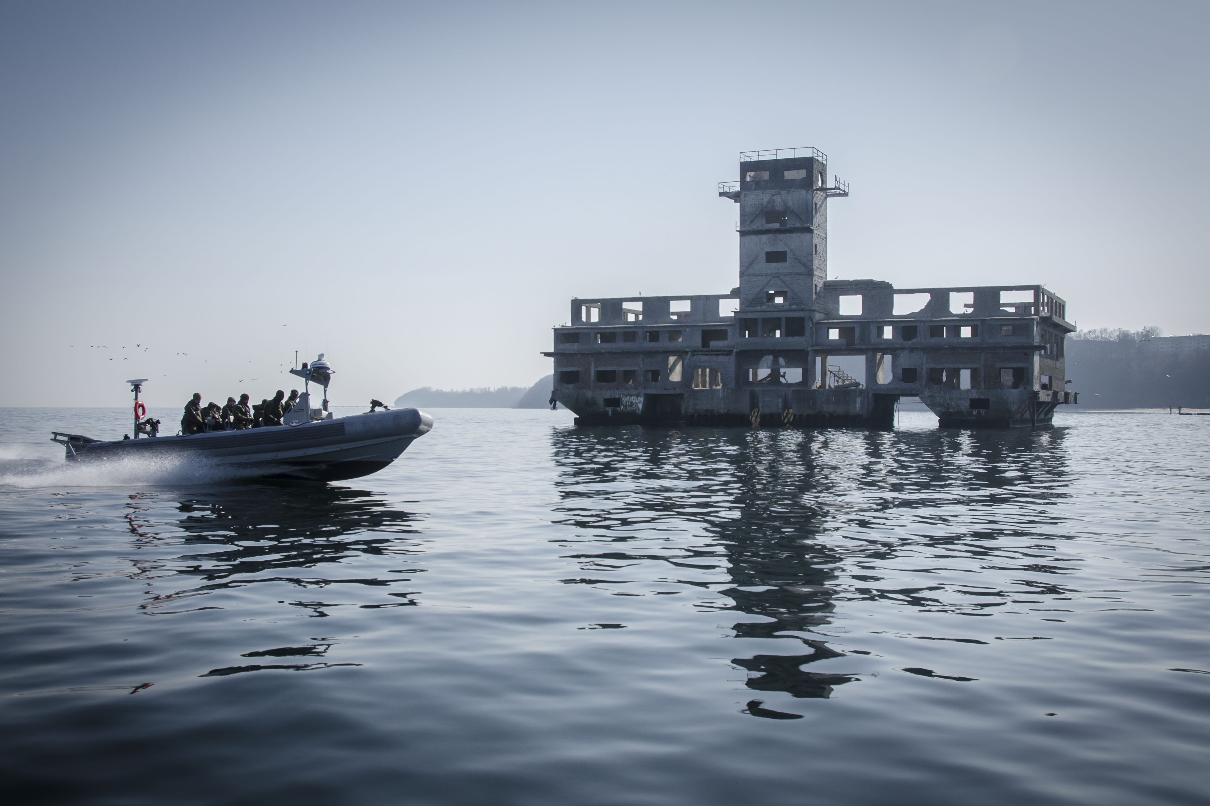 Łódź RIB — operacja taktyczna